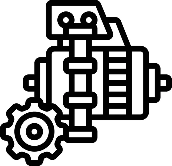 Hybrid Elektrofahrzeuge Umrissen — Stockvektor