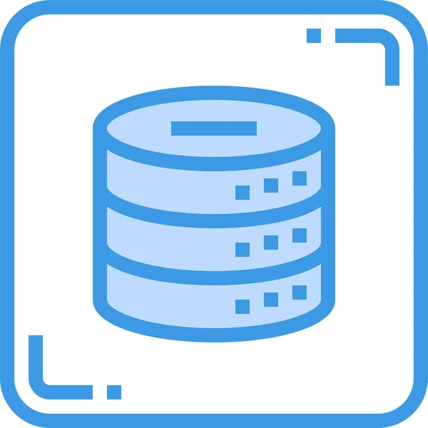 Icon Für Serverspeicherdaten — Stockvektor