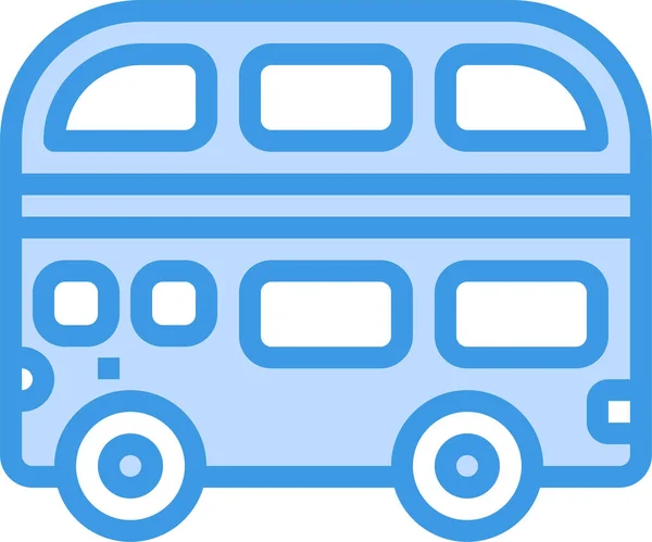 Icône École Transport Bus — Image vectorielle