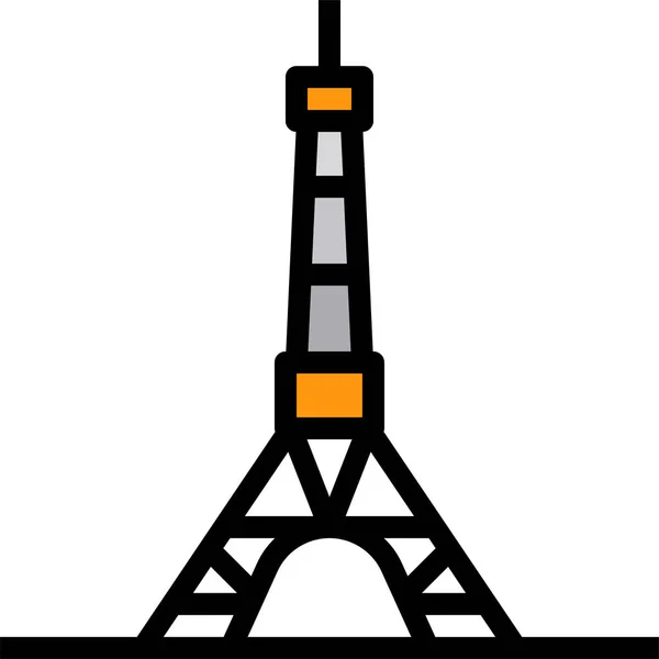 Tokyo Torre Japón Icono — Vector de stock