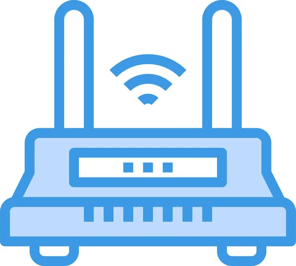 Geräte Gadget Medien Symbol Ausgefülltem Outline Stil — Stockvektor