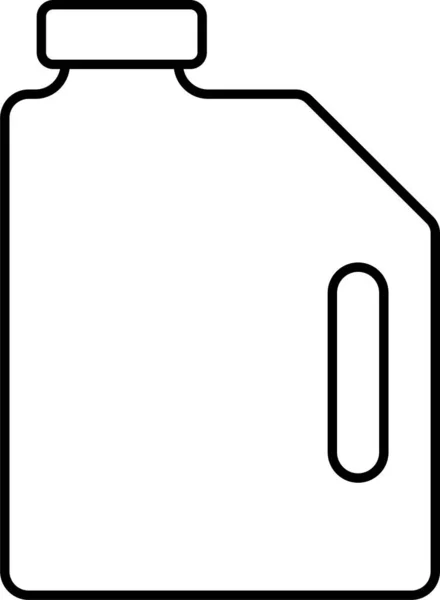 Flaschendosen Reinigungssymbol Der Kategorie Familie Haus — Stockvektor