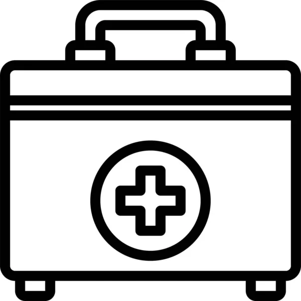 Bolsa Bolsas Icono Emergencia — Vector de stock