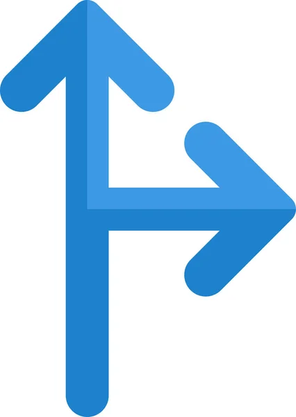 Icono Flecha Derecha — Vector de stock