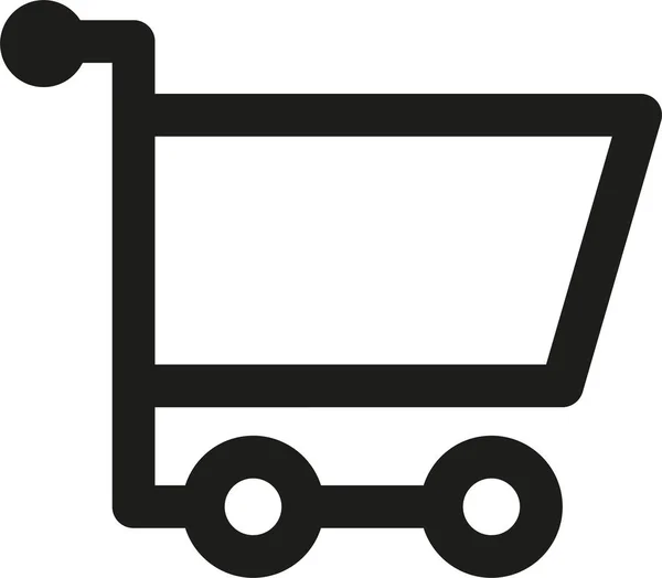 Buy Cart Deal Icon Outline Style — Stock Vector