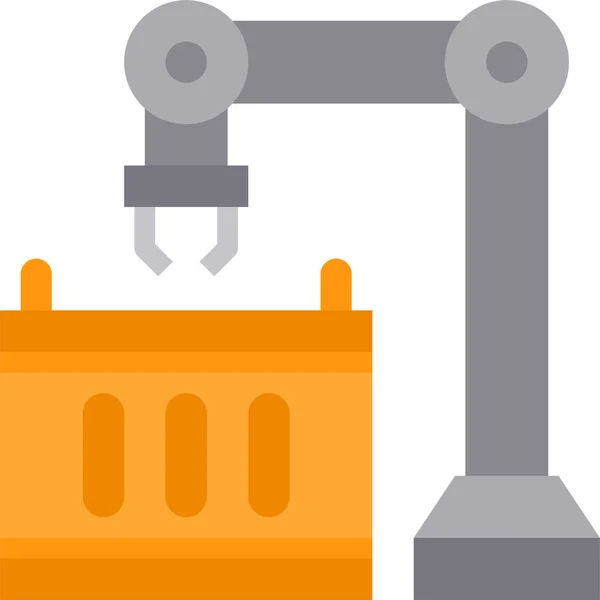 Icono Industria Entrega Del Transportador Categoría Envío Entrega Cumplimiento — Archivo Imágenes Vectoriales