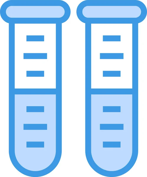 Icono Laboratorio Tubo Ensayo — Archivo Imágenes Vectoriales