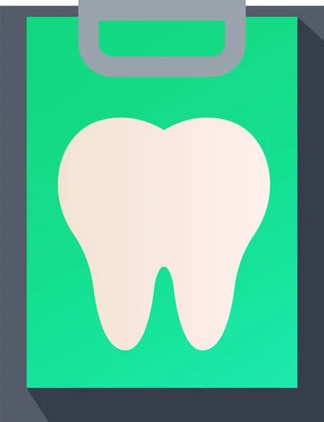 Dental Care Dentist Icon Flat Style — Stock Vector