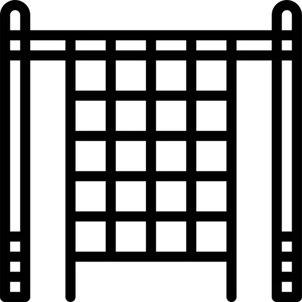 儿童网络公园图标 童年类 — 图库矢量图片