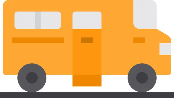 Bus Education School Icon — Stock Vector