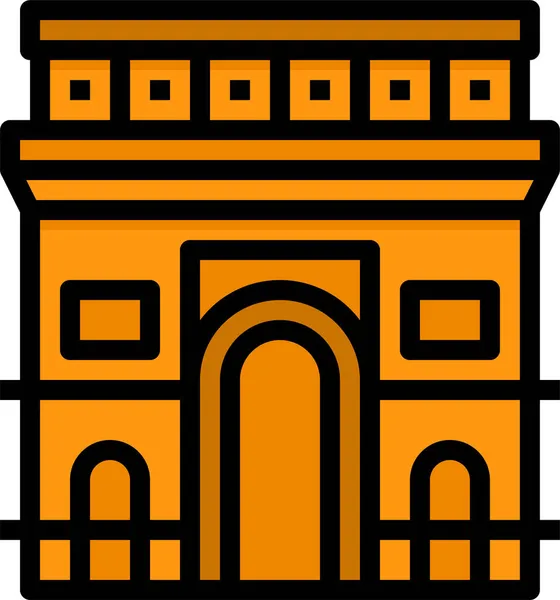 Ikona Arc Triomphe — Stockový vektor