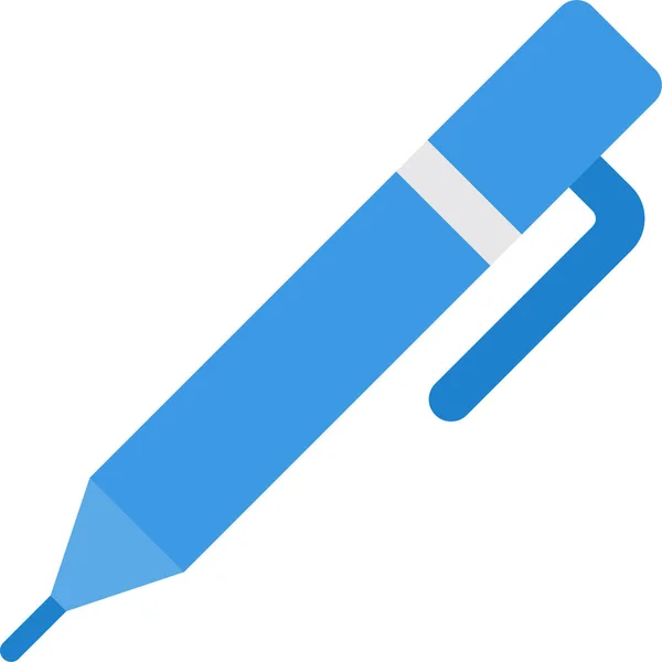 Υλικό Σχολικό Εικονίδιο Στυλό — Διανυσματικό Αρχείο