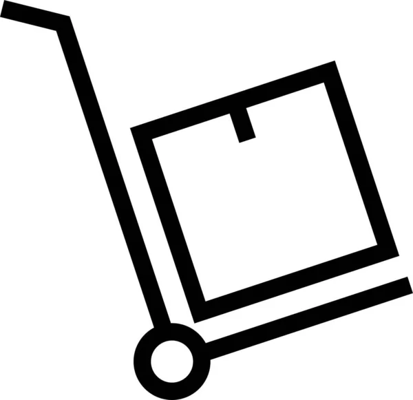 Commerce Symbol Umriss Kaufen — Stockvektor