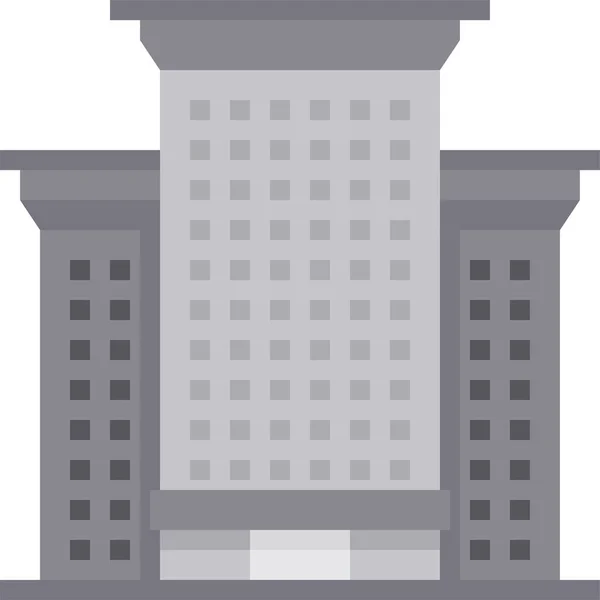 Икона Башни Небоскреба — стоковый вектор