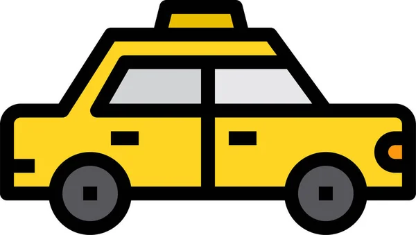 Taxi Taxi Ikona — Stockový vektor