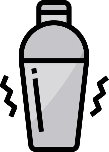Ikona Napoju Alkoholowego Shaker — Wektor stockowy