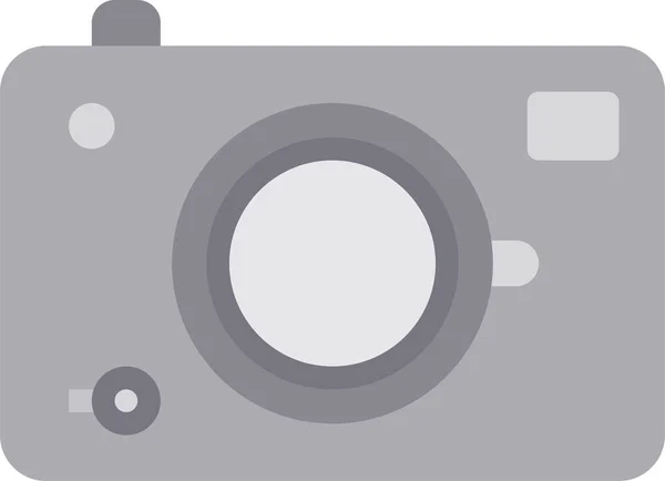 Kamera Aygıtı Simgesi Düz Biçimli — Stok Vektör