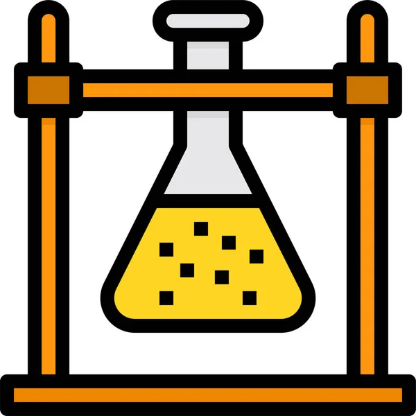 Ikona Kolby Edukacyjnej Chemii — Wektor stockowy