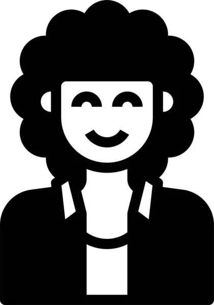 Avatar Man Jong Pictogram — Stockvector