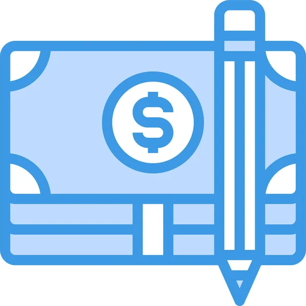 Cash Finance Money Icon — Stock Vector