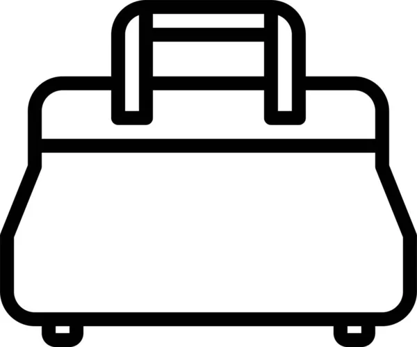 Väska Väska Shopping Ikon — Stock vektor