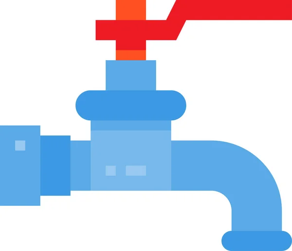 Μπάνιο Βρύση Υδραυλικό Εικονίδιο Στην Κατηγορία Εργαλεία Κατασκευή — Διανυσματικό Αρχείο