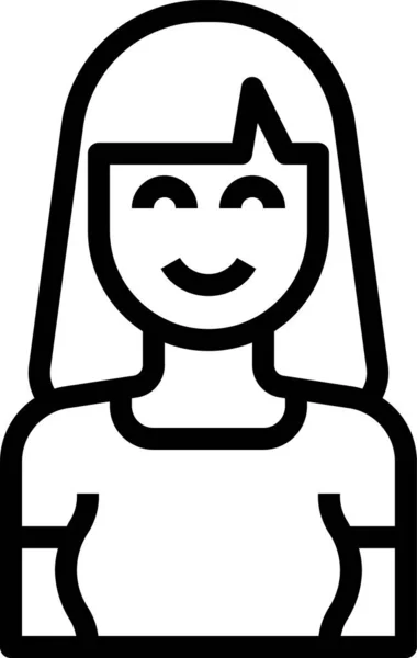 Аватарка Мила Ікона — стоковий вектор