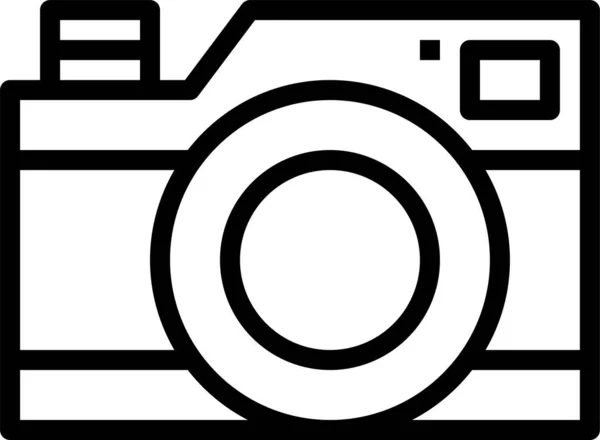 Фотографія Фотоапарата Піктограма — стоковий вектор