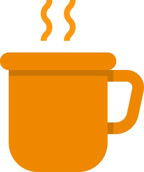 Кофе Кружка Значок — стоковый вектор
