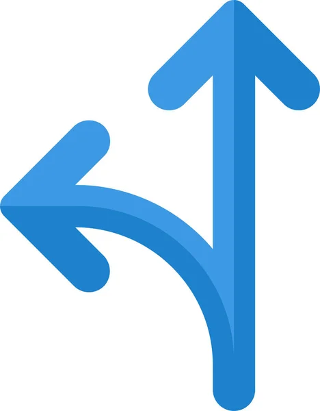 Icono Flecha Izquierda — Vector de stock