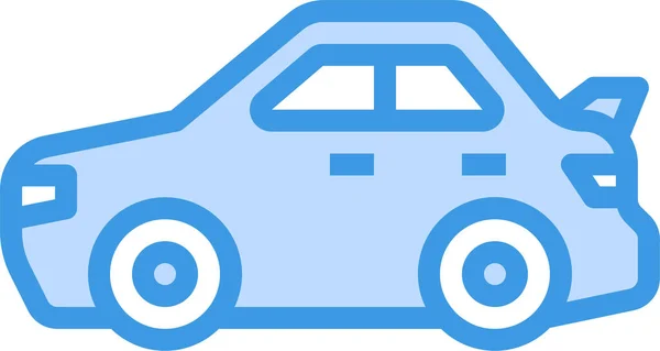 Икона Гонки Гоночных Автомобилей — стоковый вектор