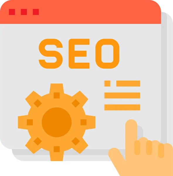 Seo Optimierung Engine Icon — Stockvektor