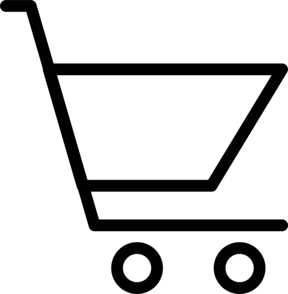 Buy Cart Shopping Icon Outline Style — Stock Vector