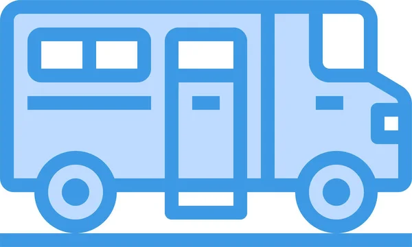 Ikona Szkoły Kształcenia Autobusowego — Wektor stockowy