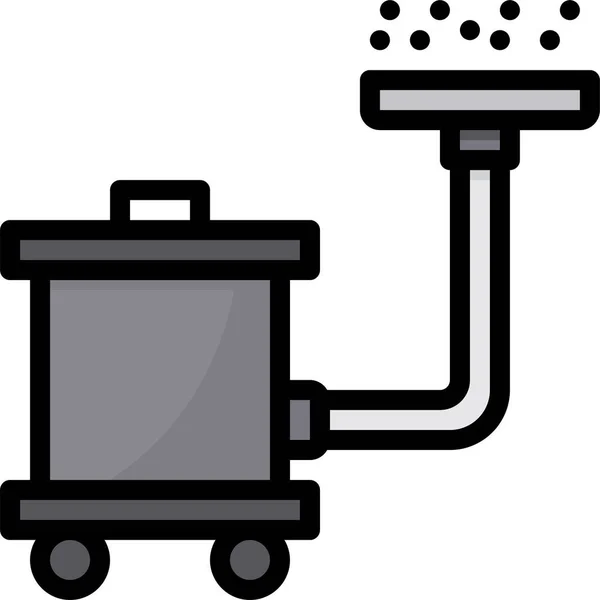 Иконка Чистящего Оборудования Семейной Категории — стоковый вектор