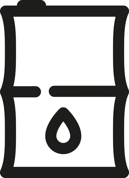 Иконка Нефтяными Отходами — стоковый вектор
