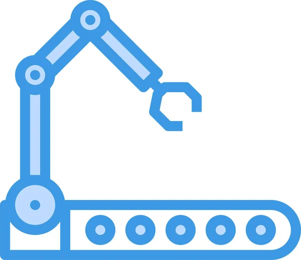 Ηλεκτρονικό Ρομπότ Μηχανή Εικονίδιο Στην Κατηγορία Εργαλεία Κατασκευή — Διανυσματικό Αρχείο