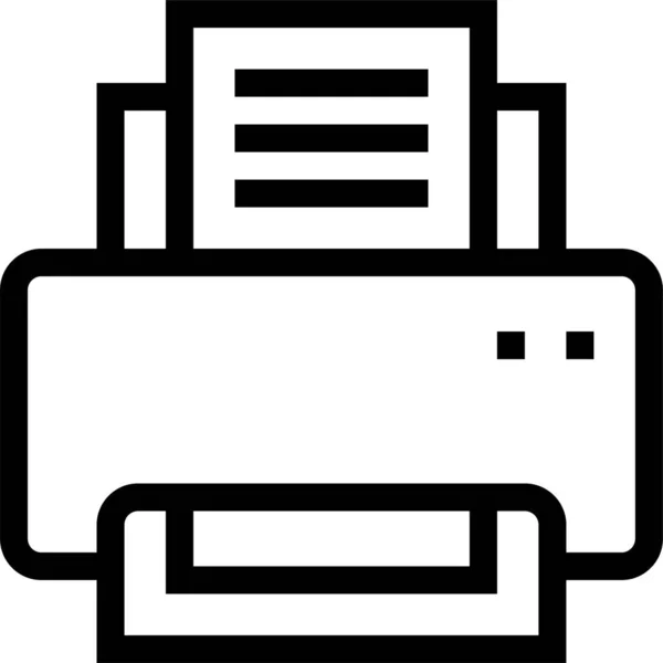 Иконка Компьютерного Копира Cmyk Стиле Наброска — стоковый вектор