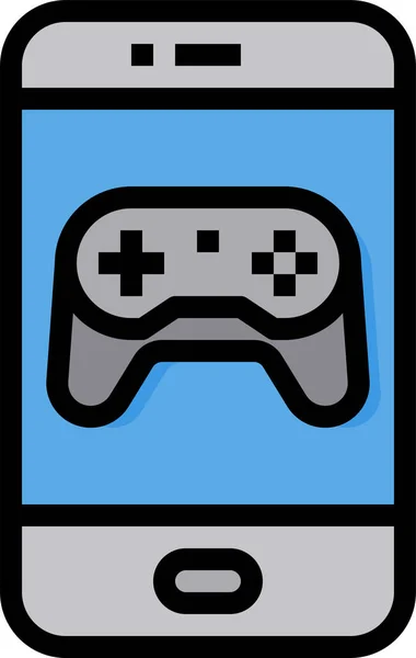 Esport Gamepad Icono Juego Categoría Juegos — Vector de stock