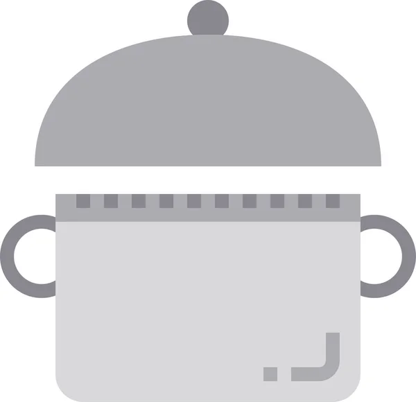 Ікона Приготування Їжі Стилі Flat — стоковий вектор