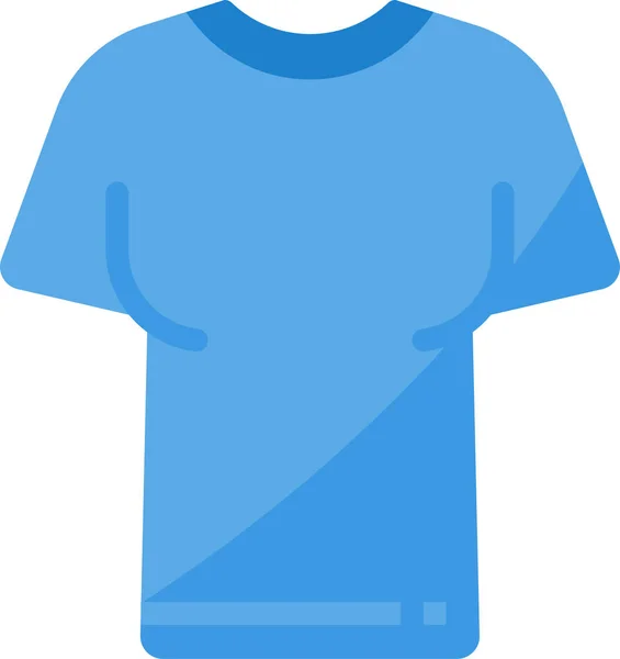 Tshirt Wearing Casual Icon — Stock Vector