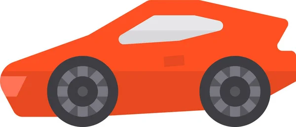 Racing Vehicle Car Icon — Stock Vector