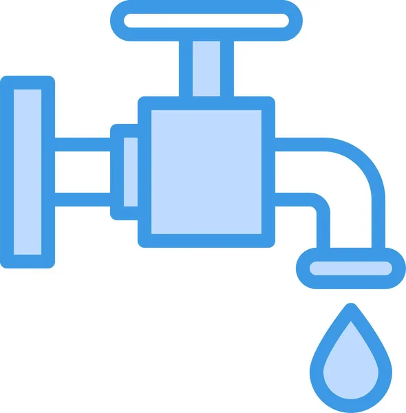 Faucet Garden Icon Agriculture Gardening Category — Διανυσματικό Αρχείο