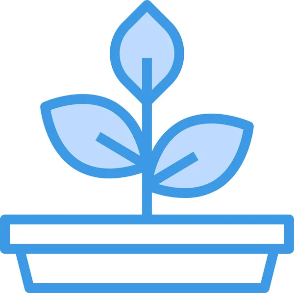 Иконка Садового Растения Категории Сельское Хозяйство Садоводство — стоковый вектор