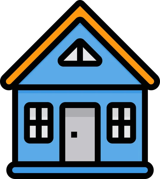 Huis Woning Pictogram — Stockvector