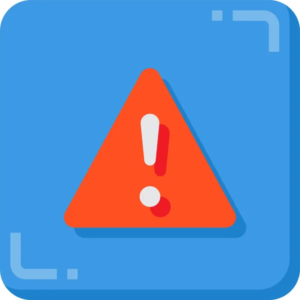 Warning Sign Alert Icon — Stock Vector