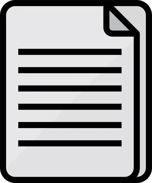Copier Icône Des Fichiers Document — Image vectorielle