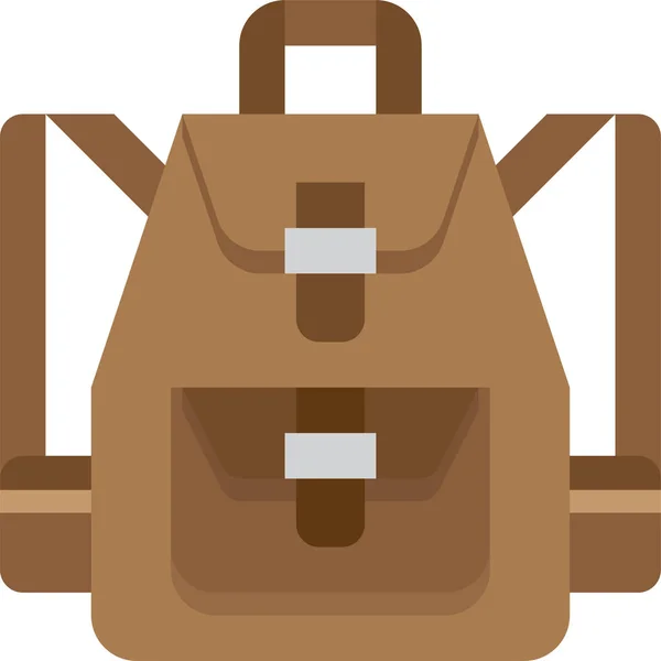 Mochila Bolsa Bolsas Icono — Archivo Imágenes Vectoriales