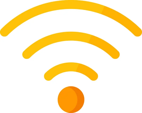 Wifi天线平面通信图标 — 图库矢量图片