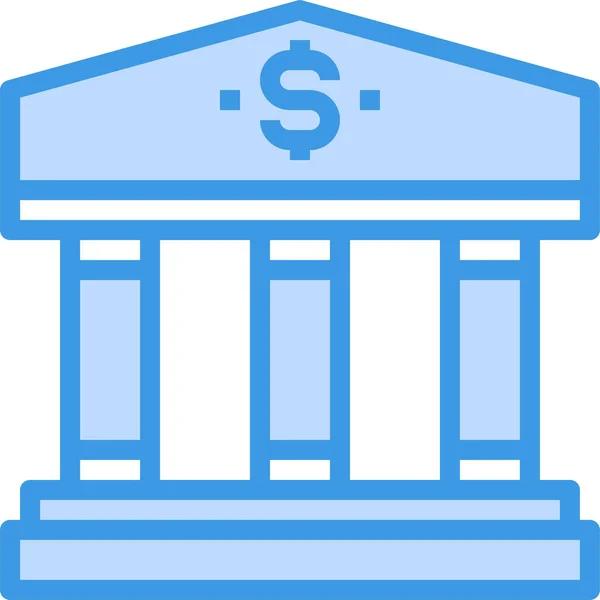Иконка Денег Банка — стоковый вектор